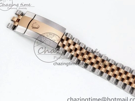 MiroTime 1222 DateJust 36 126231 APF 1:1 Best Edition 904L Steel White Sitck Dial on SS RG Jubilee Bracelet VR OnTrend 1589